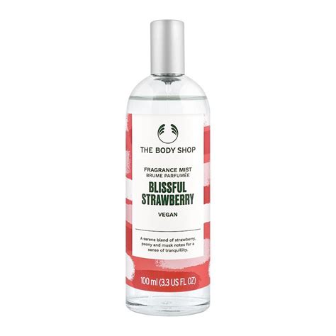 body shop strawberry perfume oil|body shop blissful strawberry mist.